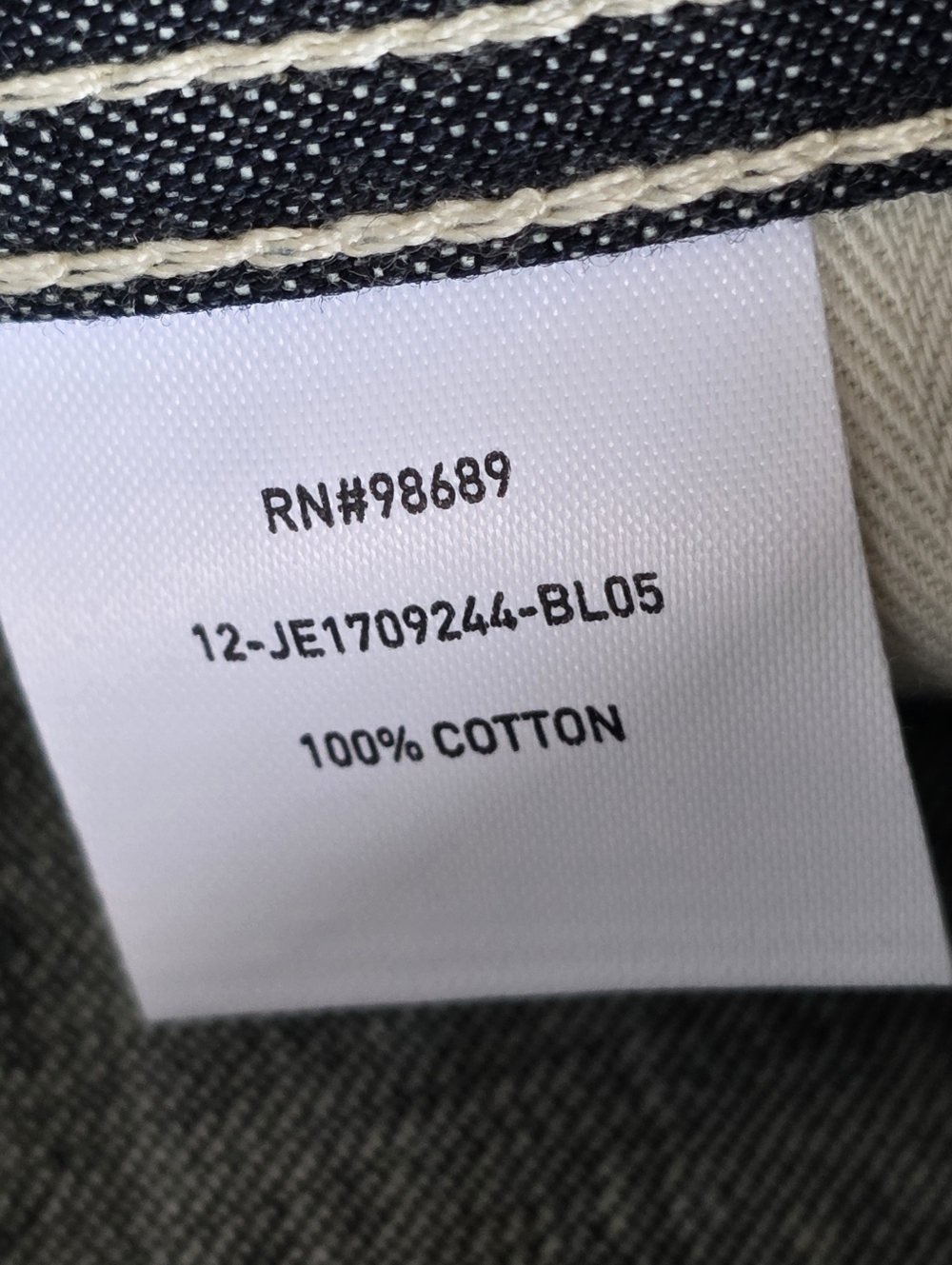 Todd Snyder Relaxed Denim Welder Pants Size 36x33 Cotton Carpenter Jeans NEW - Picture 12 of 15